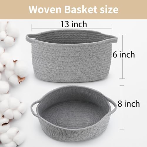 Happyiren Cute Woven Storage Basket - Image 2