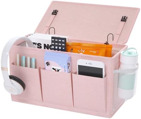 Bedside Caddy Storage Organizer by Edudif