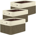 BALEINE 3 Pack Fabric Closet Storage Bins by BALEINE