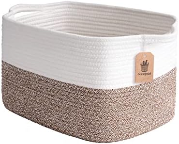 Goodpick Woven Storage Basket for Shelves by Goodpick