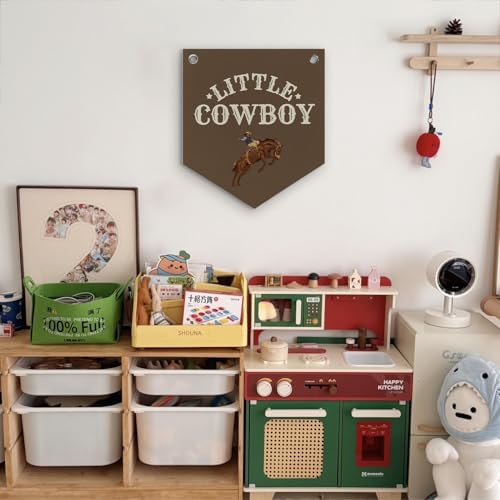 Western Cowboy Western Playroom Boys Room Decor Banner Pennant Kid Banner Flag - Image 4