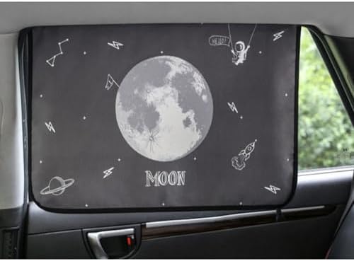 Magnetic Car Sun Shade Curtain for Side Window – Sun Blocker and UV Protector - Image 2