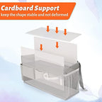 Bedside Caddy, Bedside Storage Bag Hanging Organizer - Image 4