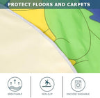 Non-Slip Play Mat for High Chair Floor Protection Splash-Resistant Rug - Image 7