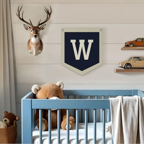 Lacama Toddler Boys Room Decor Name Pennant Flag - Image 2