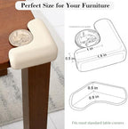 Corner Protector for Baby, 12 Pack EVA Foam Baby Proofing Corner Guards - Image 6