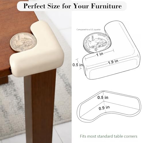 Corner Protector for Baby, 8 Pack EVA Foam Baby Proofing Corner Guards - Image 6