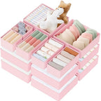 Criusia Drawer Organizer Clothes, 21 Pack Dresser Organizer by Criusia