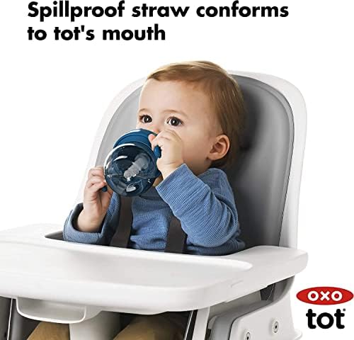 OXO Tot Transitions Straw Cup - 6 oz. - Blossom - Image 2