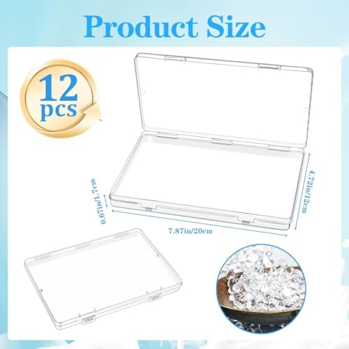 12 Pcs Clear Flat Breast Milk Freezer Storage Organizer, Space Saving - Image 3