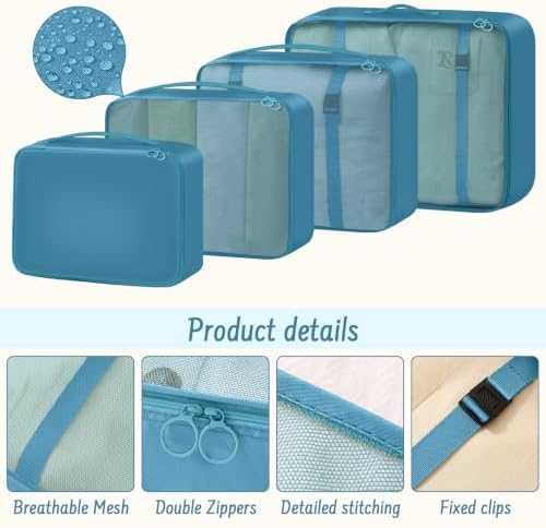9 Set Packing Cubes for Travel Essentials - Image 6