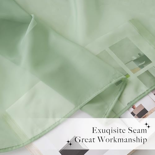 NICETOWN Sage Green Kids Bed Canopy - Image 7
