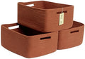 MiniArk Large Storage Baskets for Shelves, Baby Nursery, Toy Baskets Box by MiniArkStorageBasketsHome