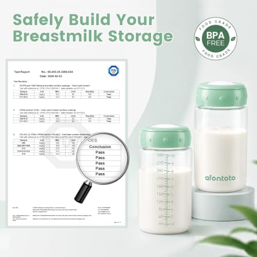 Natural Baby Bottles, BPA Free Breastmilk Storage Bottle - Image 2