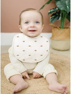 Konssy 8-Pack Muslin Baby Bibs, Adjustable Fit - Image 6