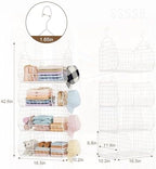 4 Tier Extra Large Hanging Closet Organizer, Closet Organizer Hanging - Image 7