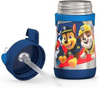 THERMOS Vacuum Insulated Stainless Steel 10oz Straw Bottle, PAW PATROL BOY - Image 4