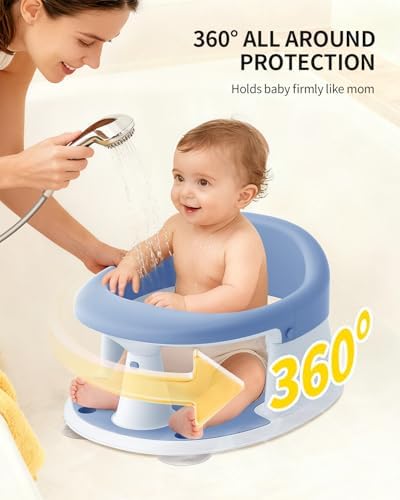 Baby Bath Seat for Babies 6 Months & Up, Bath Seats for Babies Sitting Up - Image 4