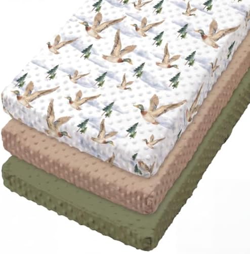 Smoothnovelty 3 Pcs Duck Baby Changing Pad Covers, Changing Table Cover by SmoothNovelty