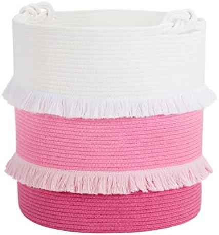 CherryNow 60L Woven Rope Baby Basket by CherryNow