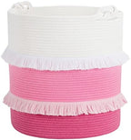 CherryNow 60L Woven Rope Baby Basket by CherryNow