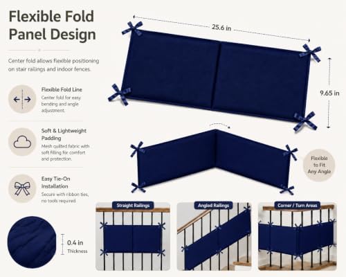 6PCS Mesh Soft Wall Padding Panels - Image 5