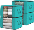 Fab totes 4 Pack Storage Bags for Clothes Blanket Storage Bins by Fabtotes
