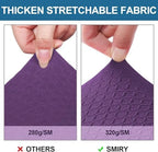 Smiry Waterproof Seat Covers for Dining Room Chairs - Image 5