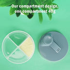 Accmor Baby Formula Dispenser On The Go, Non-Spill Rotating Four-Compartment - Image 3