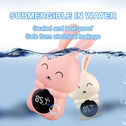 Bath Thermometer, Digital Tube Floating Thermometer, Temp Warning Water - Image 2
