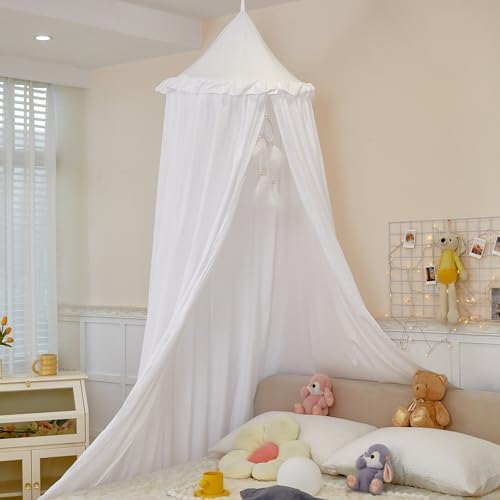 Princess Decor Canopy for Kids Bed, Soft and Durable Bed Canopy for Girls Room - Image 2