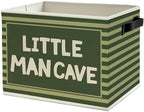 Little Man Cave Boys Storage Bins Box by Unknown