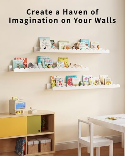 G&W Gruwald Nursery Book Shelves, Nursery Decor - Image 3