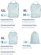 Bagsmart Compression Packing Cubes, Travel Bag Cruise Ship Essentials - Image 2