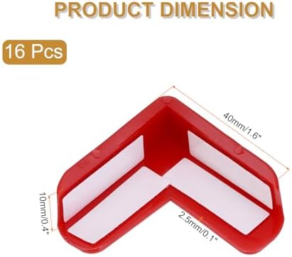 uxcell Corner Protectors, Furniture Corner Guard and Edges Safety Bumpers - Image 2
