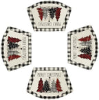 Artoid Mode Christmas Trees Wedge Shape Placemats by ArtoidMode