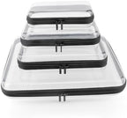 YOPCDJ Clear Hard Shell Zipper Case, Plastic Pouch by YOPCDJ