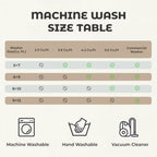 8x10 Washable Area Rug, Soft Area Rugs - Image 5
