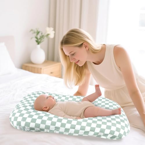 Hooyax Muslin Baby Lounger Cover 2 Pack - Image 2