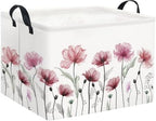 Rectangular Valentines Basket for Women Girls Storage Bin Organizer Box Shelf by TIBAOLOVER