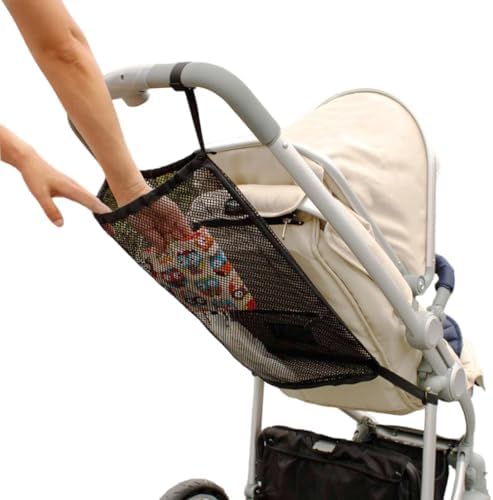 Universal Stroller Organizer, Universal Baby Stroller Hanging Mesh Pocket by Unknown