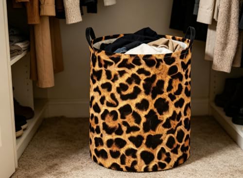 Kids Laundry Basket Leopard print Hamper - Image 6