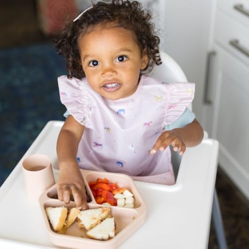 Tiny Twinkle Mess Proof Baby Bibs | 2 Pack Waterproof Toddler Bib - Image 6