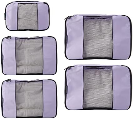 TravelWise Luggage Packing Organization Cubes 5 Pack, 2 Small, 2 Medium - Image 2