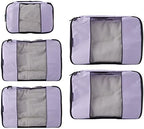 TravelWise Luggage Packing Organization Cubes 5 Pack, 2 Small, 2 Medium - Image 2