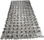 “Pebbles” Non-Slip Bathtub/Shower Mat 35"x16" Rectangular, Machine-Washable - Image 2