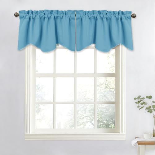 NICETOWN Short Blackout Valance Curtain by NICETOWN