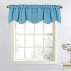 NICETOWN Short Blackout Valance Curtain by NICETOWN