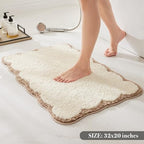 Ohocut Luxury Microfiber Bathroom Rugs, Floor Carpet, Anti Slip - Image 4