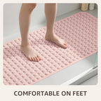 OTHWAY Bath Tub Shower Mat Non Slip, Bathtub Floor Liner Mats - Image 5
